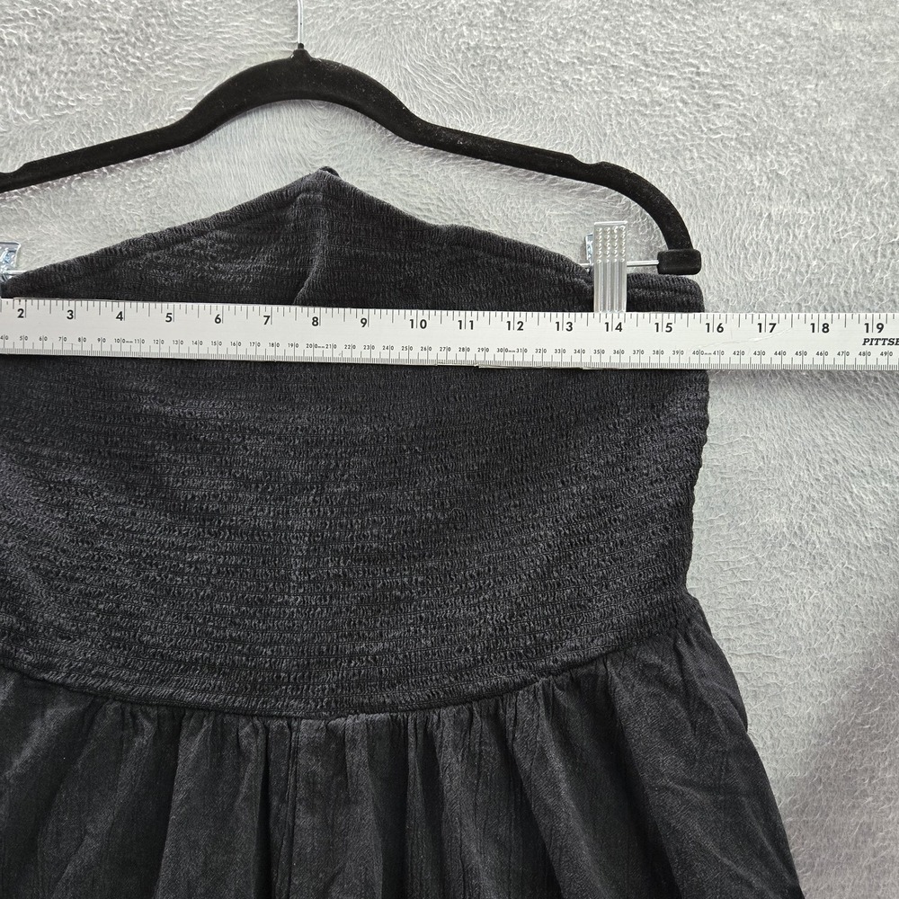 Old Navy Women Dress XL Black Fit & Flare Sleeveless - Picture 5 of 8